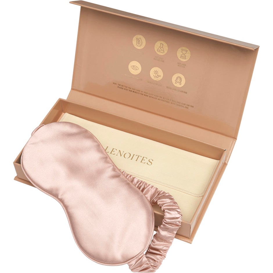 Mulberry Sleep Mask with Pouch,  Lenoites Ansiktsmask