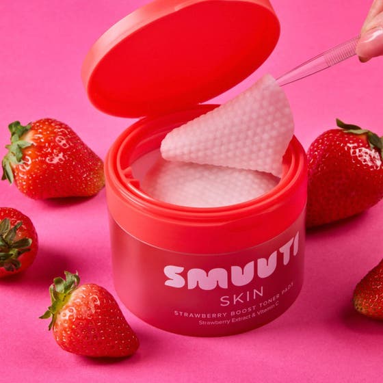 Strawberry Boost Toner Pads