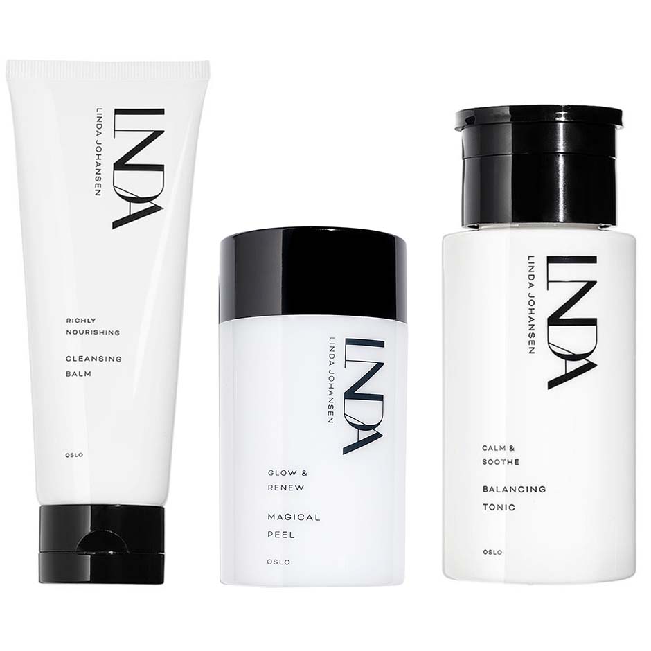 Dry Skin Cleansing Trio, LNDA Set / Boxar