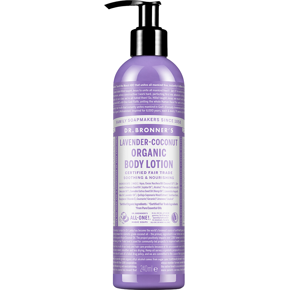 Dr. Bronner's Organic Body Lotion Lavender Coconut