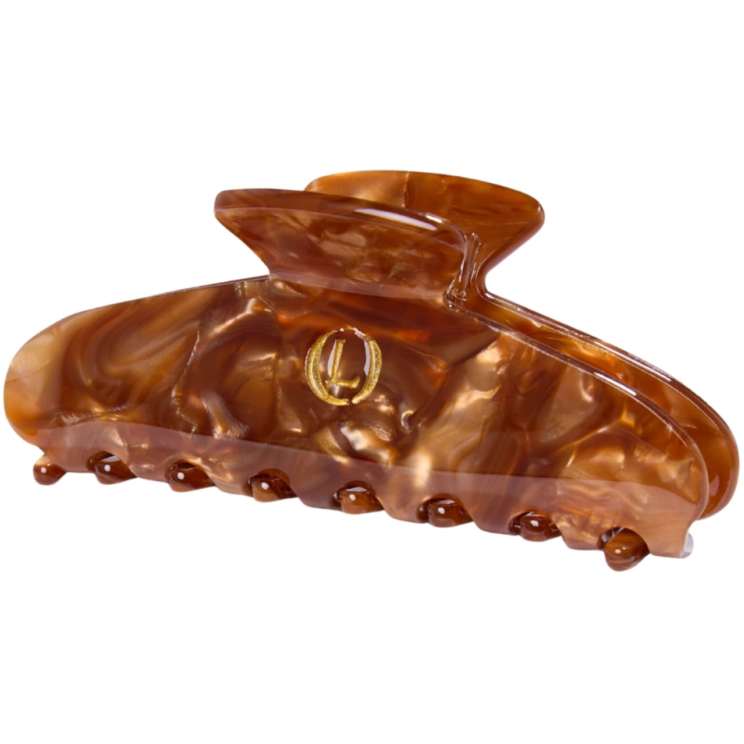 Lenoites Eco-Friendly Claw Clip Medium Cocoa Brown - 1 pcs