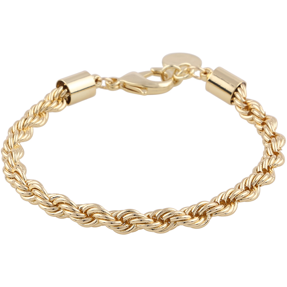 Exibit big brace plain gold