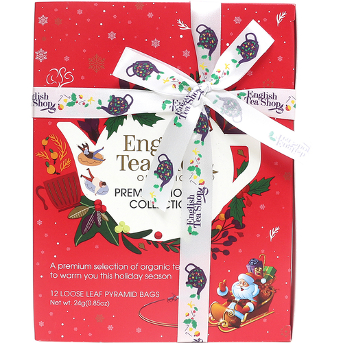 English Tea Shop Holiday Red Prism
