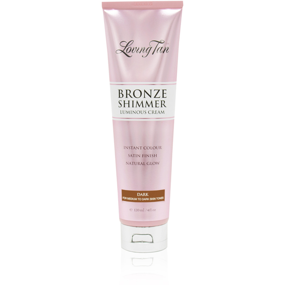 Bronze Shimmer Luminous Cream Dark, 120 ml Loving Tan Brun Utan Sol