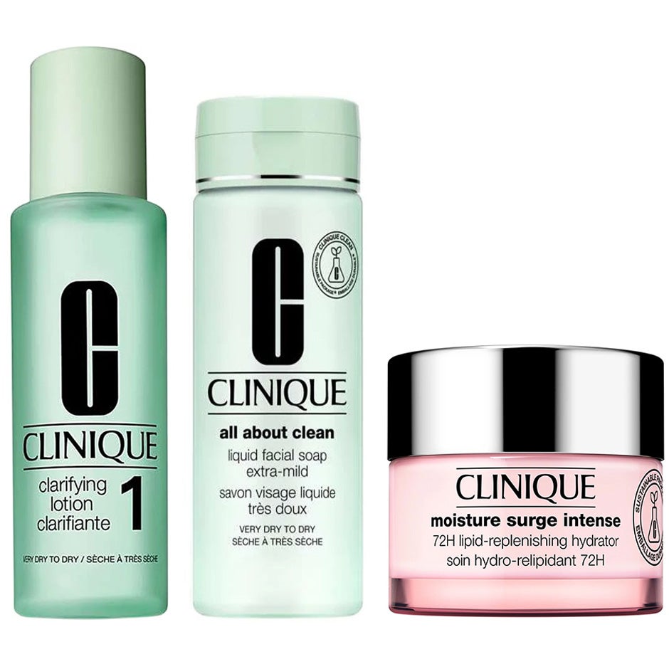 Clinique 3-Step Skincare System För torr hudtyp
