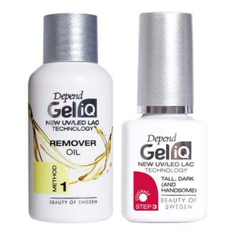 Gel IQ Tall, Dark (And Handsome) & Remover Oil Set