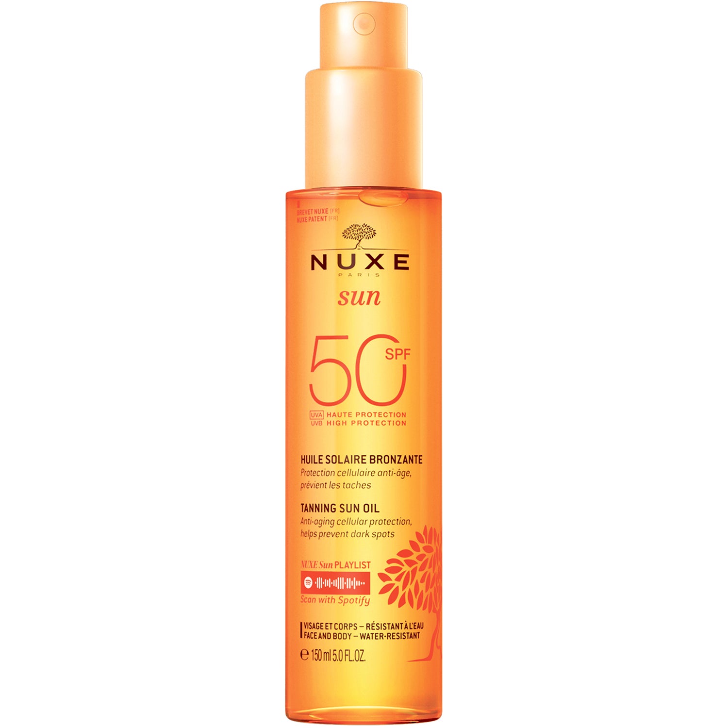 Nuxe Tanning Sun Oil SPF50 150 ml