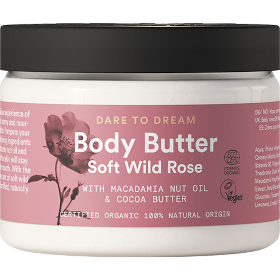 Soft Wild Rose Body Butter, 150 ml Urtekram Body Butter