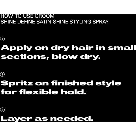 Shine Define Satin-Shine Styling Spray