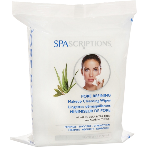 Spascriptions Pore Refining Makeup Cleansing Wipes
