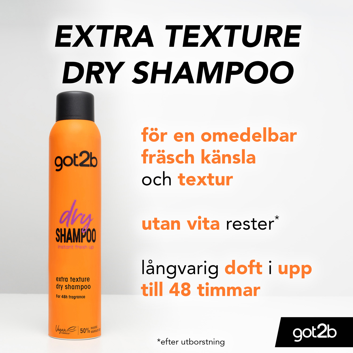 Dry Shampoo Textur