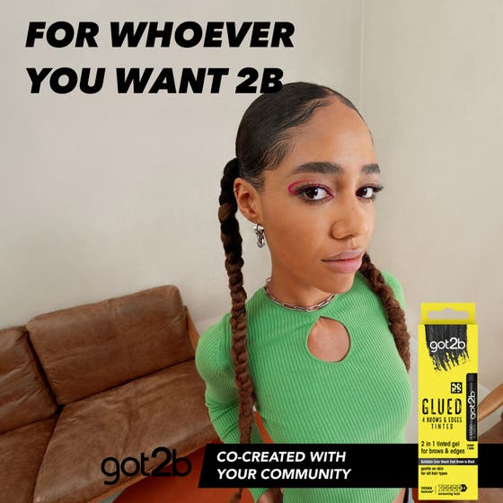 Glued 4 Brows & Edges