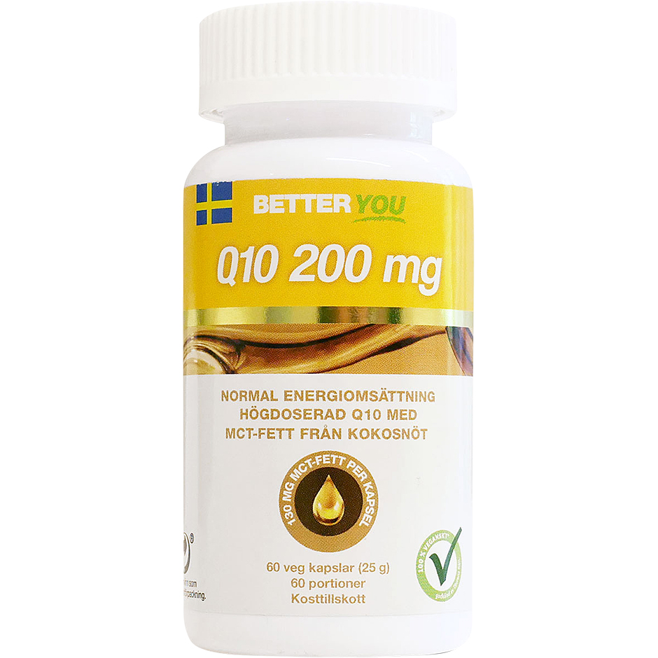 Better You Q10 200 mg 60 kapslar