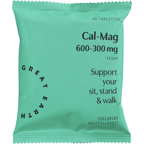 Great Earth Cal-Mag 600-300 mg tab