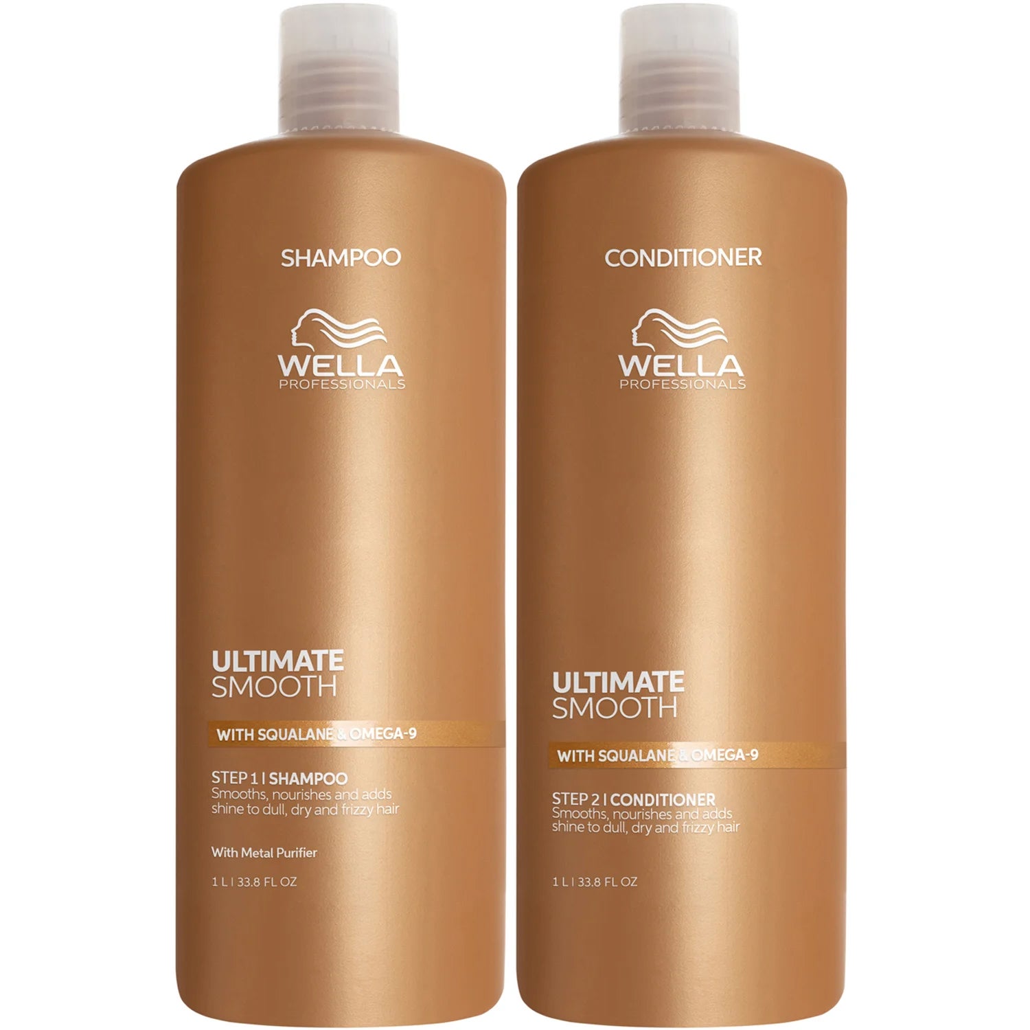 Wella Professionals Ultimate Smooth Duo Shampoo & Conditioner 1000 ml