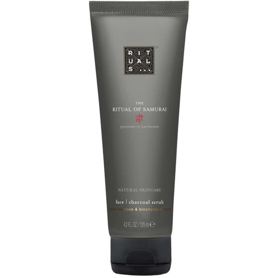 The Ritual of Samurai Face Charcoal Scrub