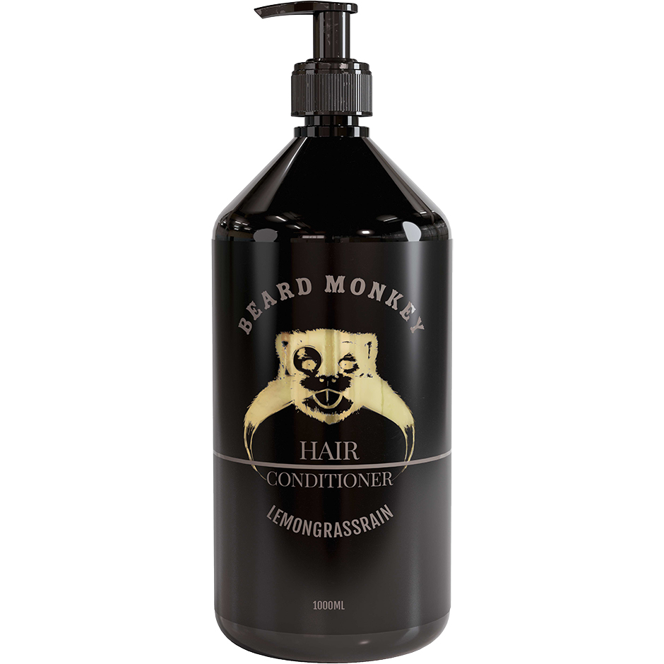 Hair Conditioner Lemongrass, 1000 ml Beard Monkey Balsam