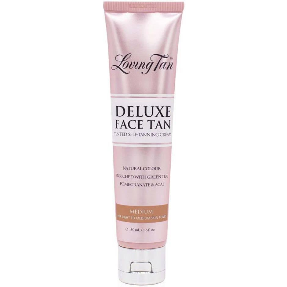 Deluxe Face Tan Medium, 50 ml Loving Tan Brun Utan Sol
