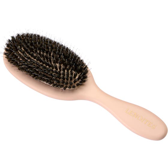 Wild Boar Hair Brush with Cleaning Tool