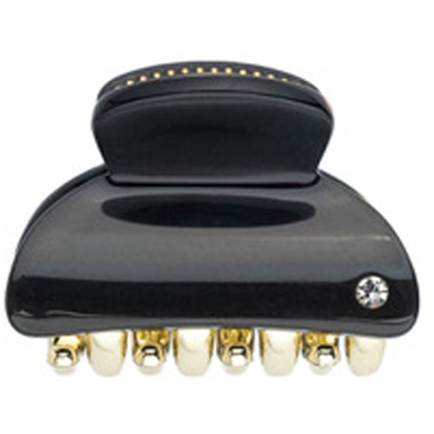 Dark Hair Claw Small Black - 1 pcs