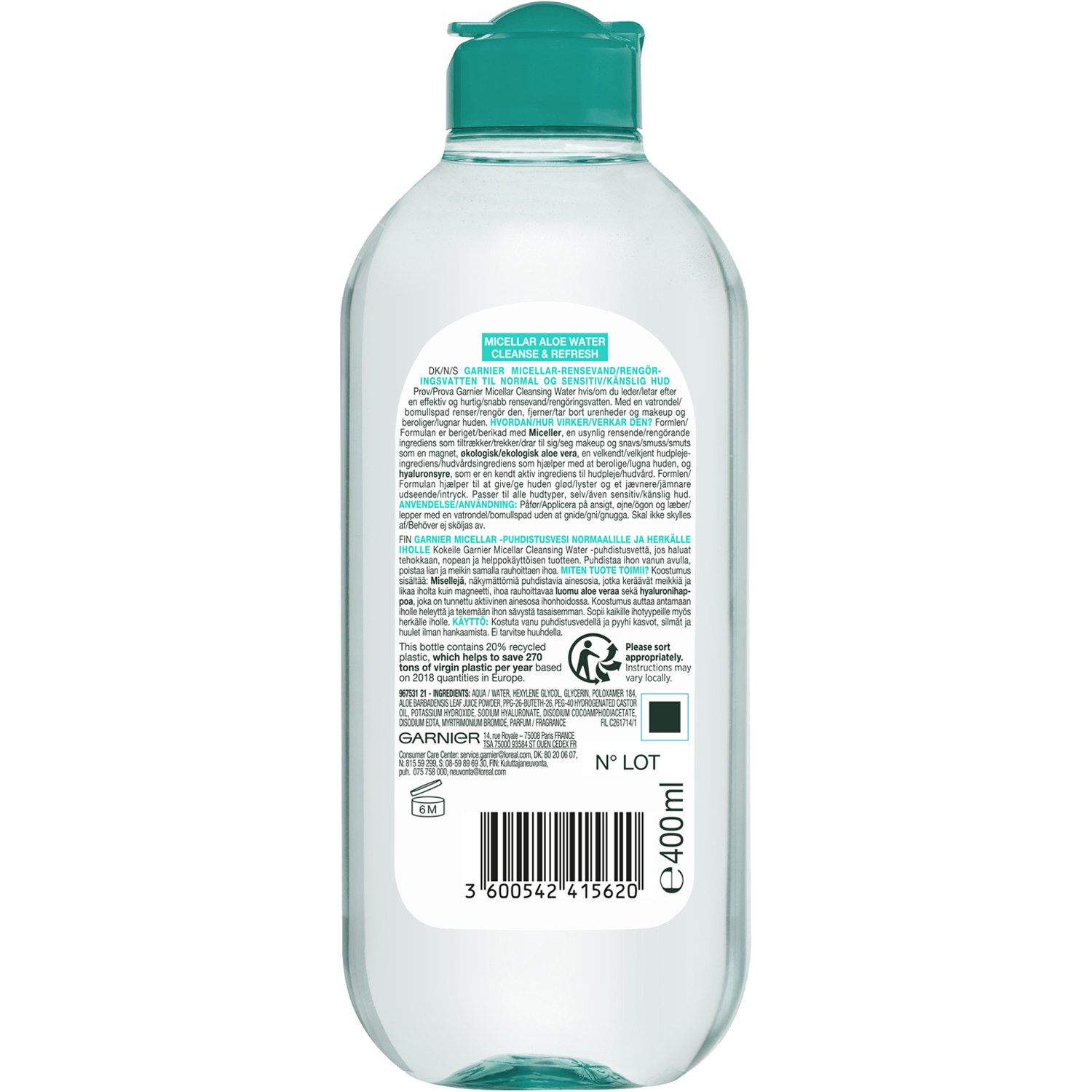 Micellar Aloe Cleansing Water