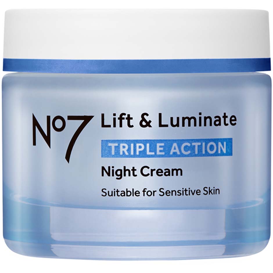 Lift & Luminate Triple Action Night Cream 50 ml No7 Nattkräm