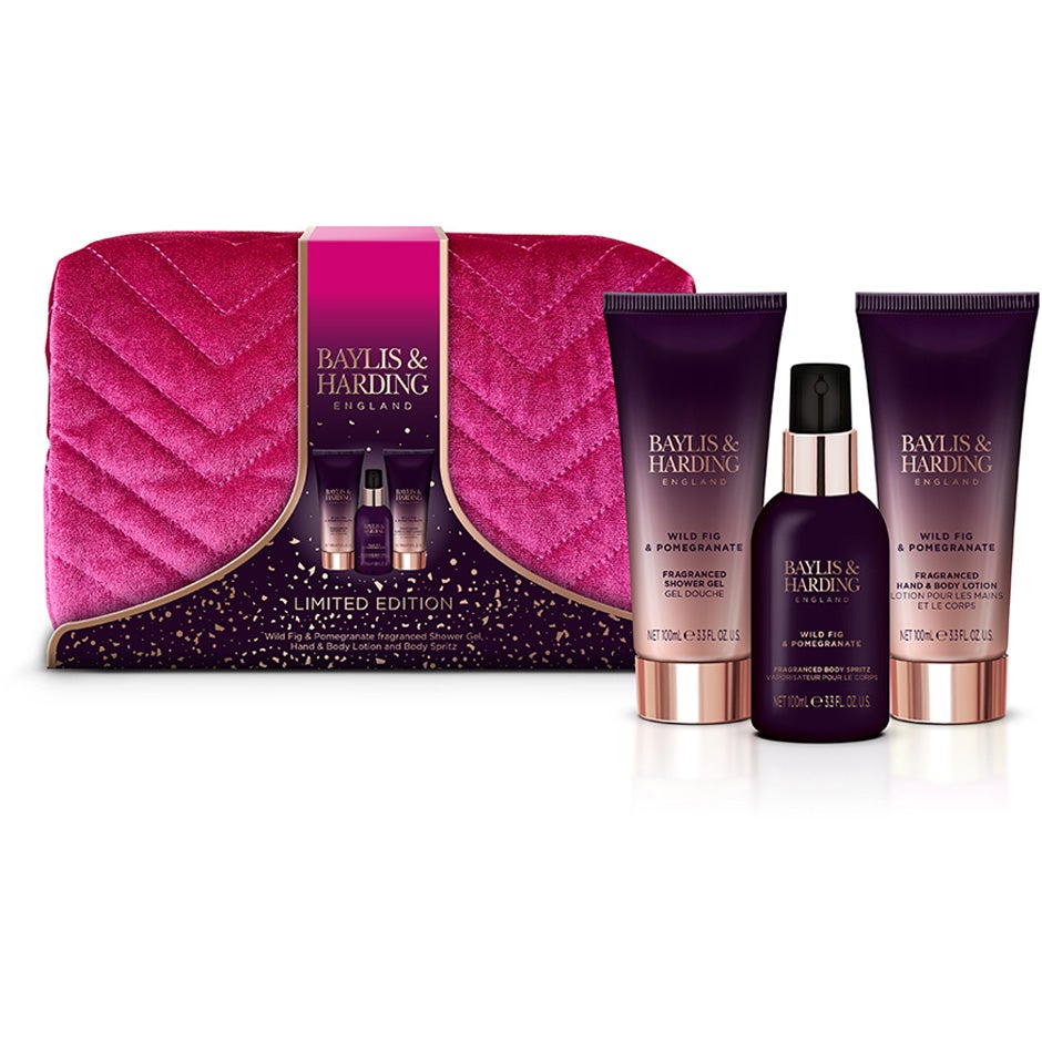 Baylis Harding Wild Fig Pomegranate Wash Bag Set