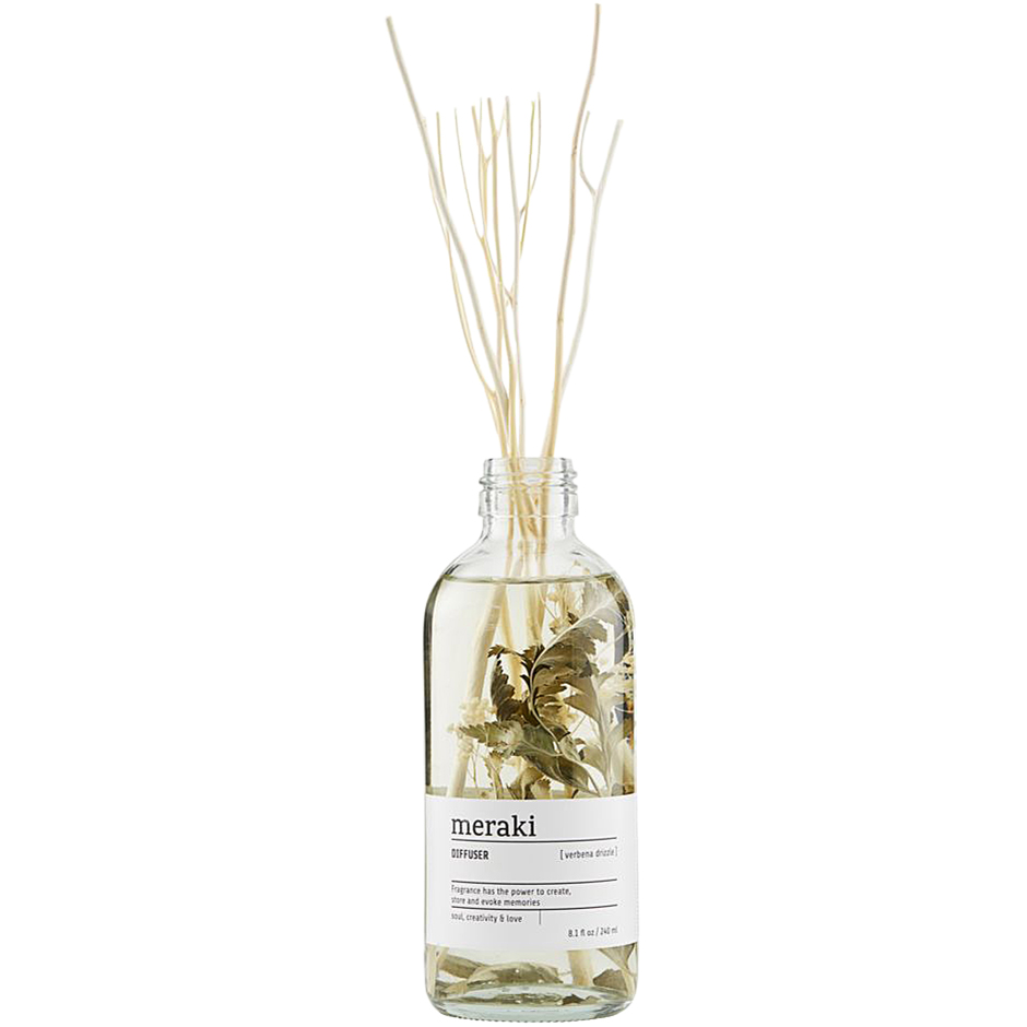 Verbena Drizzle Diffuser, 240 ml Meraki Doftpinnar & Rumsdoft