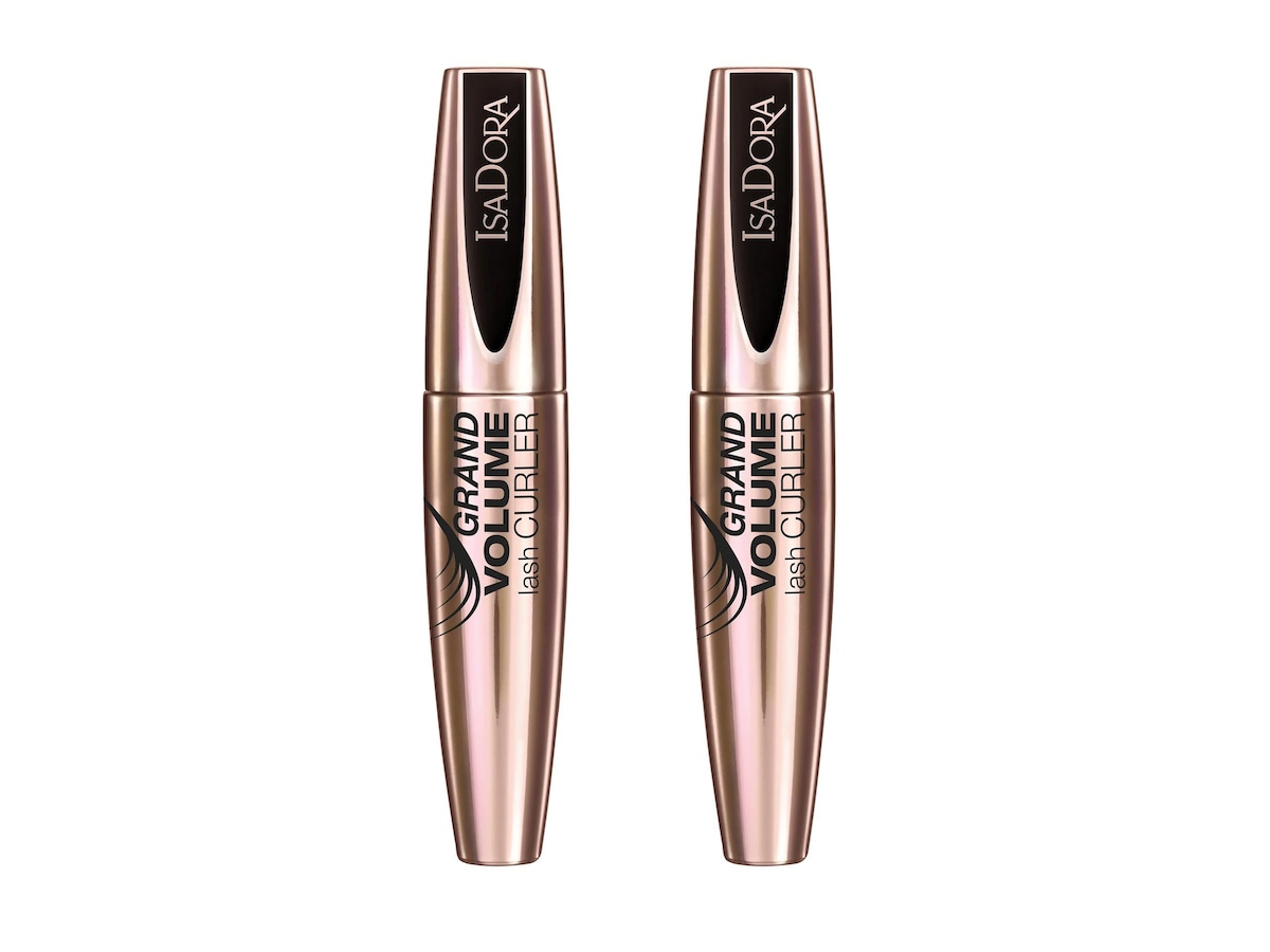 Grand Volume Lash Curler Mascara 2-pk, IsaDora Mascara