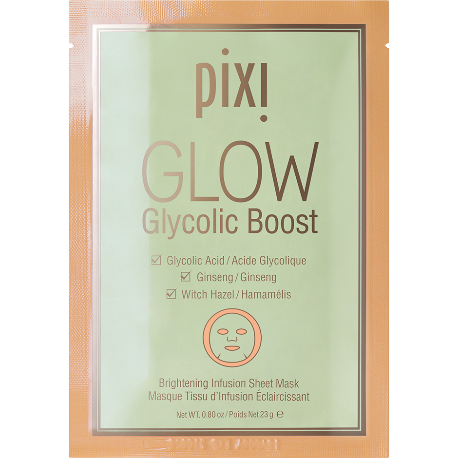 Pixi GLOW Glycolic Boost Sheet Masks  Pixi Sheet Masks
