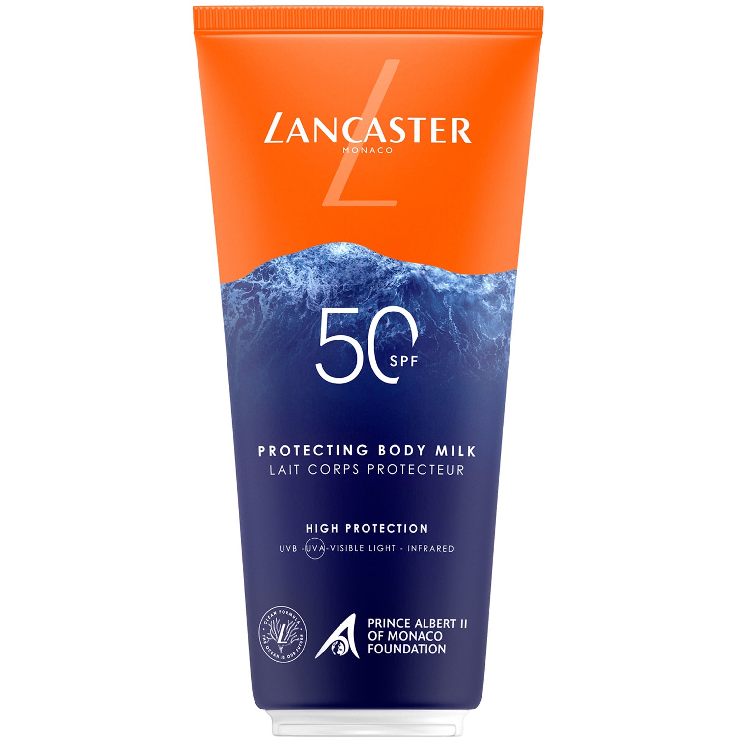 Lancaster Sun Care Face & Body Body Milk SPF50 Tube - 200 ml