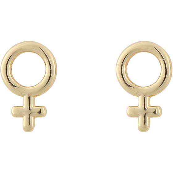 Charms Small Ear Plain Gold