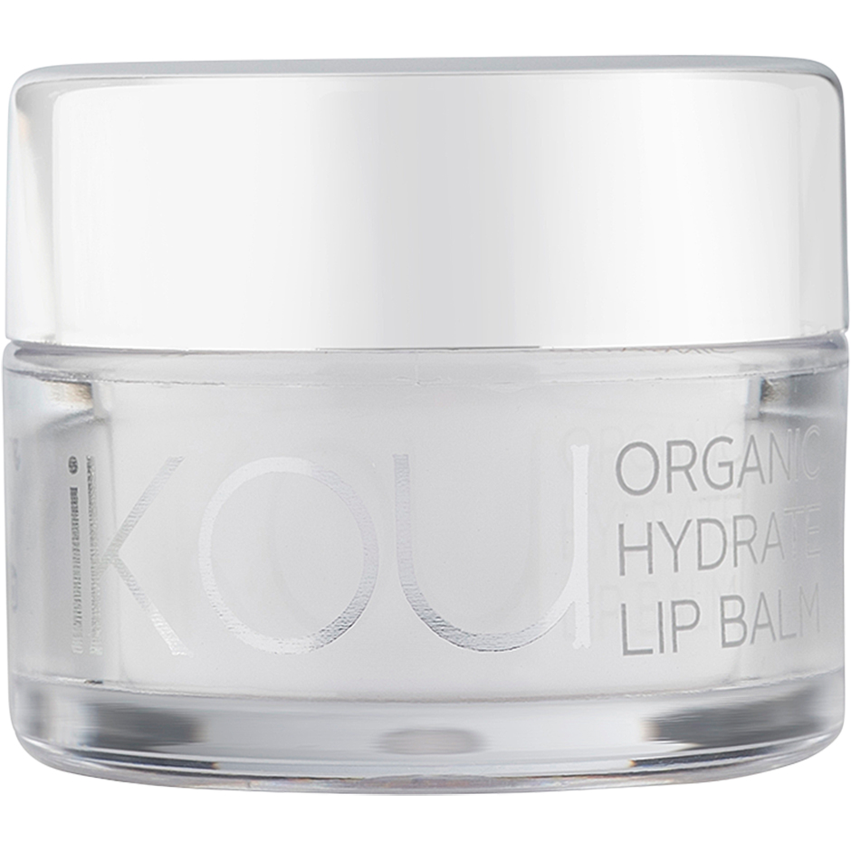 Organic Lip Balm Hydrate, iKOU Läppbalsam & Läppskrubb