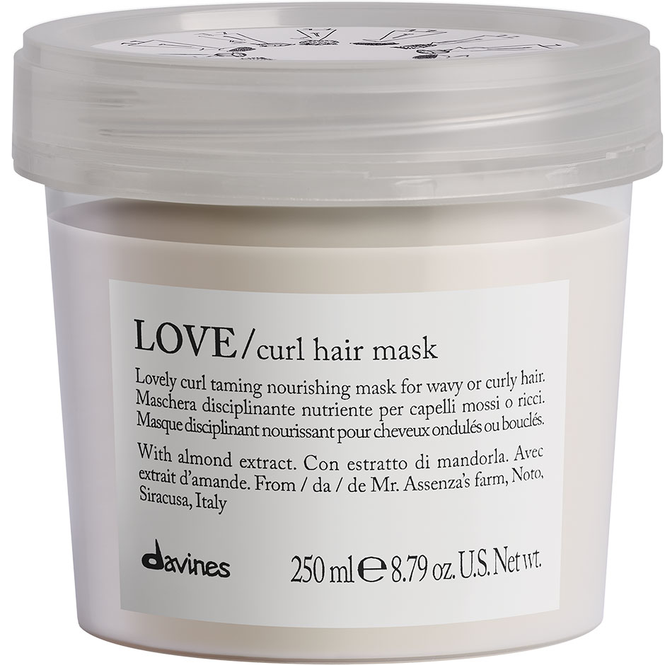 Love Curl Hair Mask, 250 ml Davines Hårinpackning