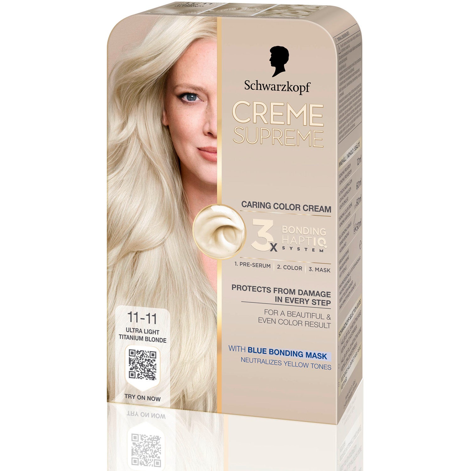 Schwarzkopf Schwarzkopf Creme Supreme 11-11 Ultra Light Titanium Blonde - 1 pcs parfym