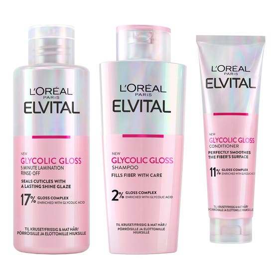 Elvital Glycolic Gloss Trio