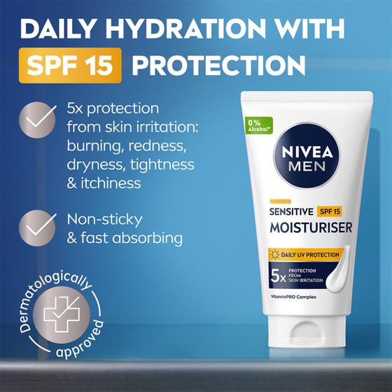 Sensitive Moisturiser SPF15