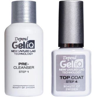 Gel IQ Pre-Cleanser & Top Coat Set