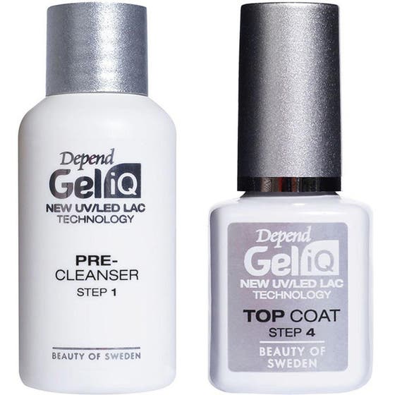 Gel IQ Pre-Cleanser & Top Coat Set