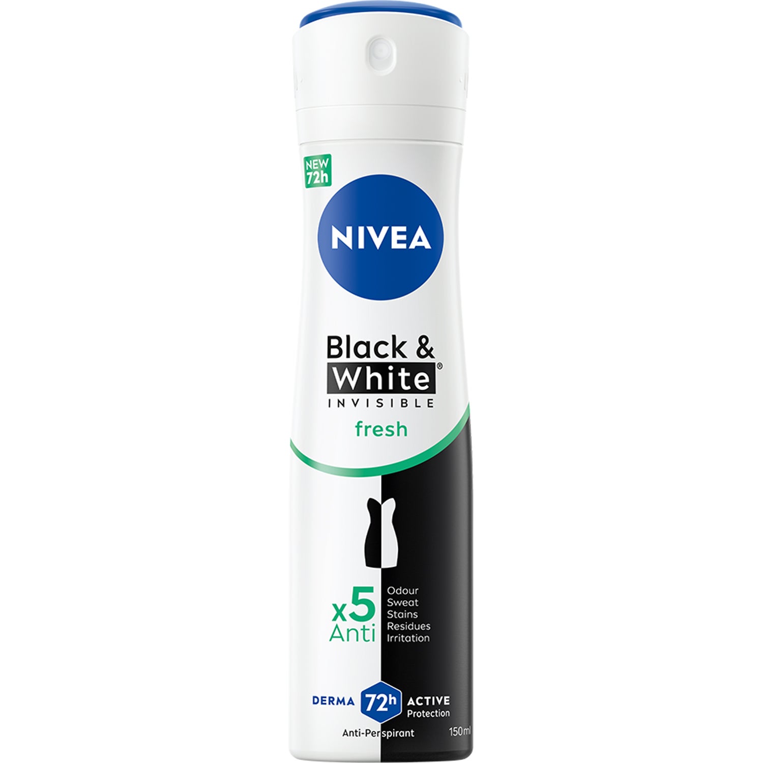 Invisible Black  White,  150ml Nivea Deodorant