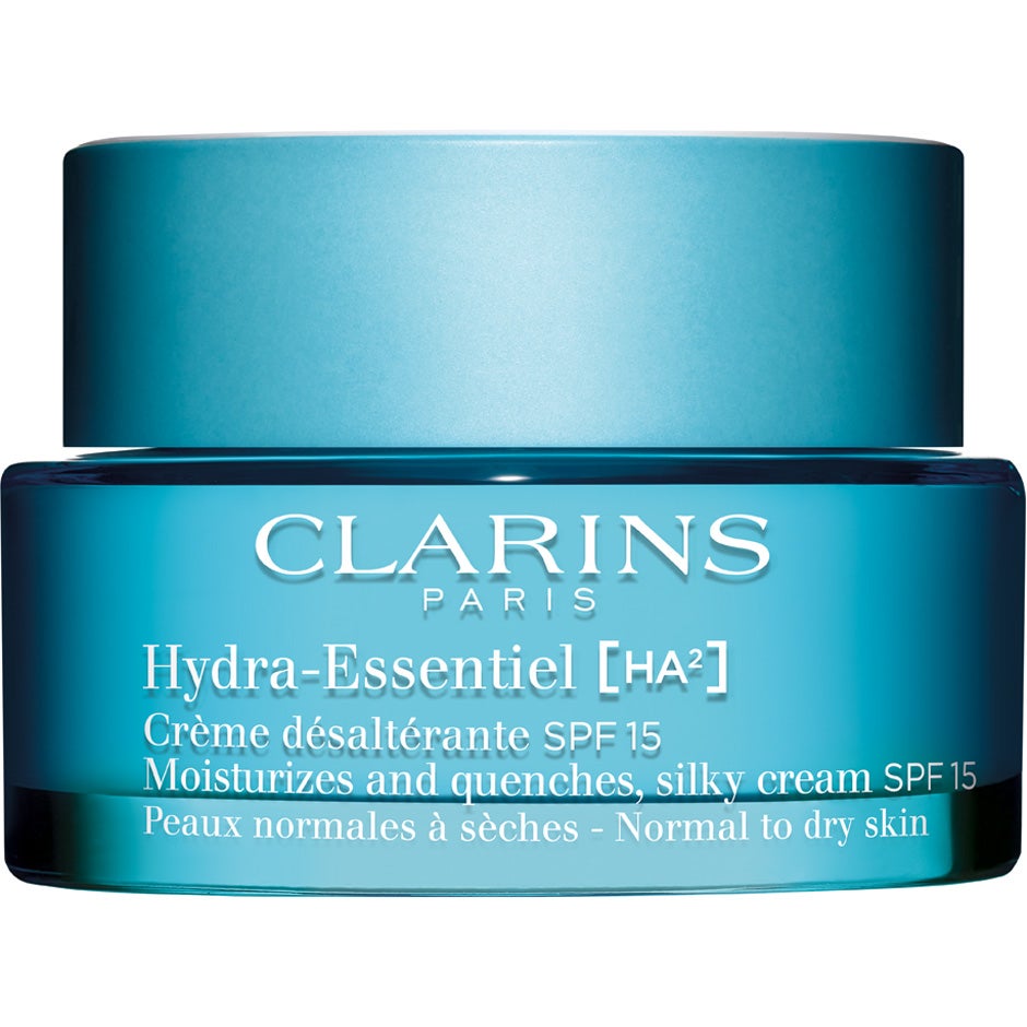Clarins Hydra-Essentiel SPF15 Moisturizes Quenches Silky Cream Normal to dry skin