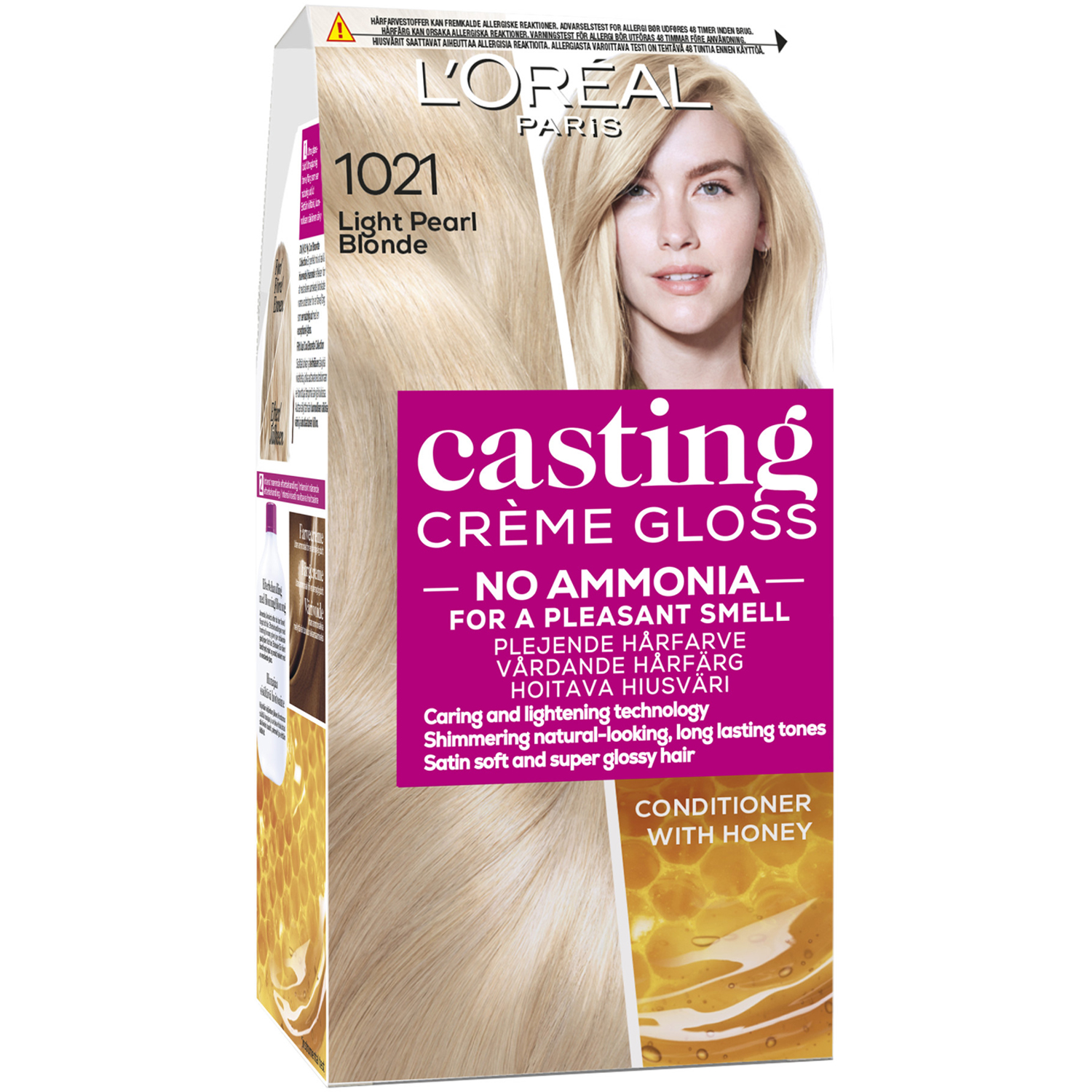 L'Oréal Paris Casting Crème Gloss 1021 Extra Ljus Pärlemorblond