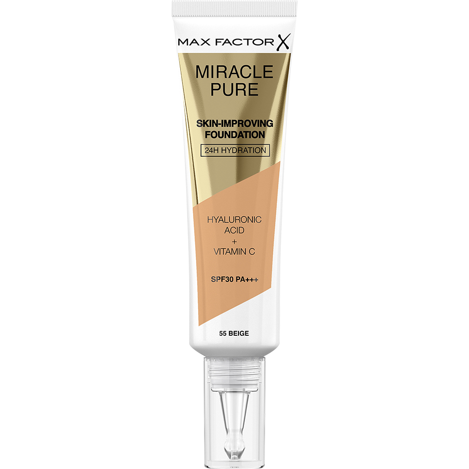 Max Factor Miracle Pure Skin-Improving Foundation 55 Beige 30ml