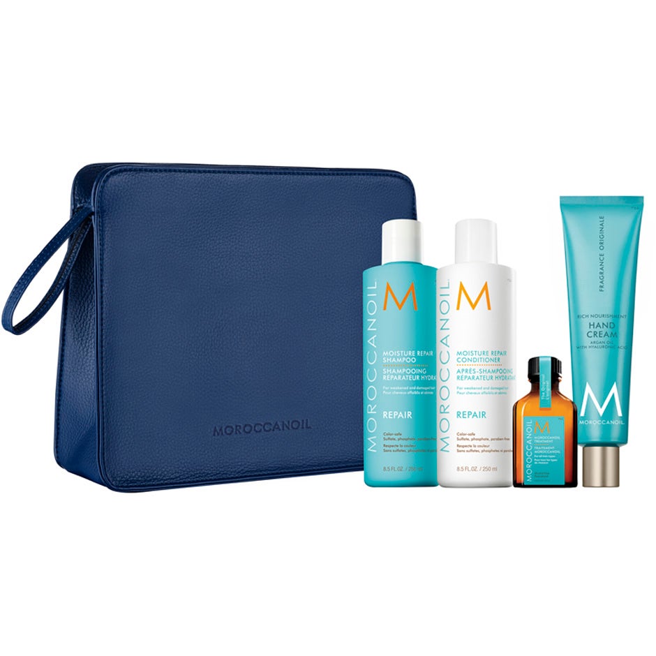 Repair Set,  Moroccanoil Schampo