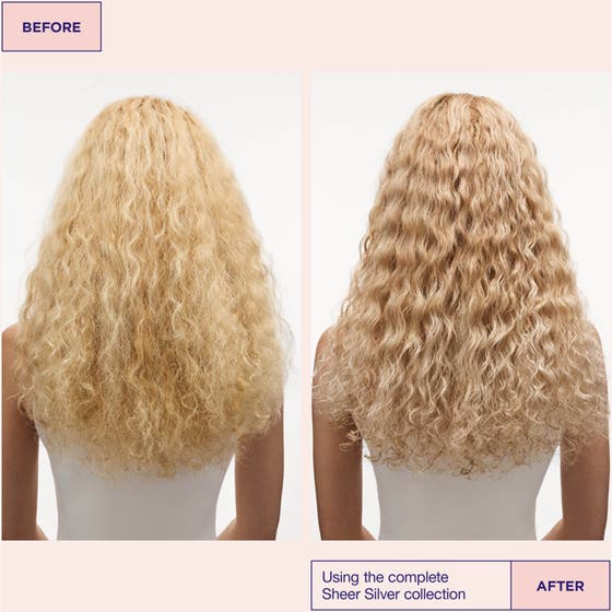 Silver Blonde Care Set With Styling Brush