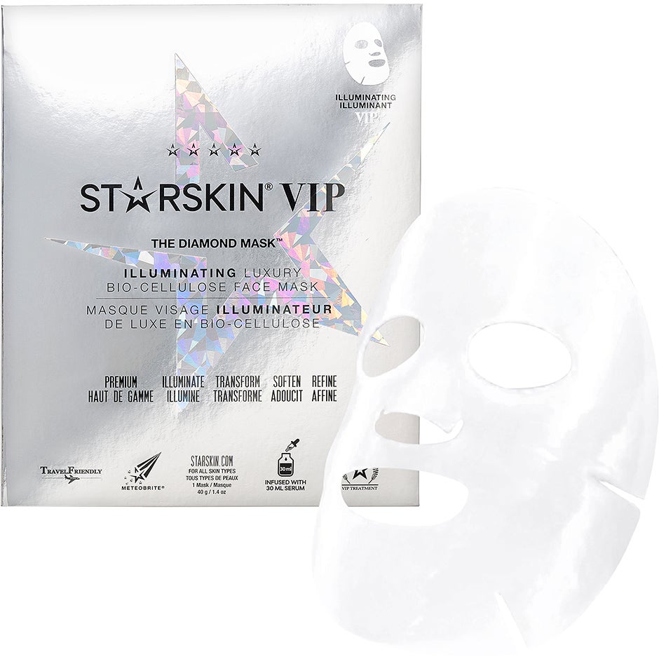 Starskin The Diamond Mask Illuminating Bio-Cellulose Face Mask - 40 g