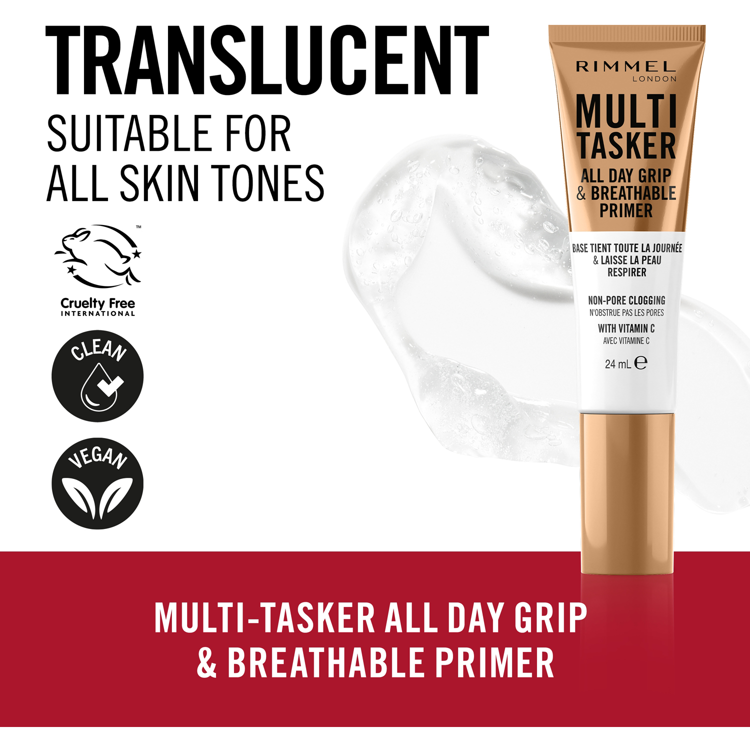 Multi Tasker All Day Grip Clear Primer