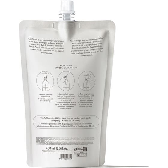 Coastal Cypress & Sea Fennel Bath & Shower Gel Refill