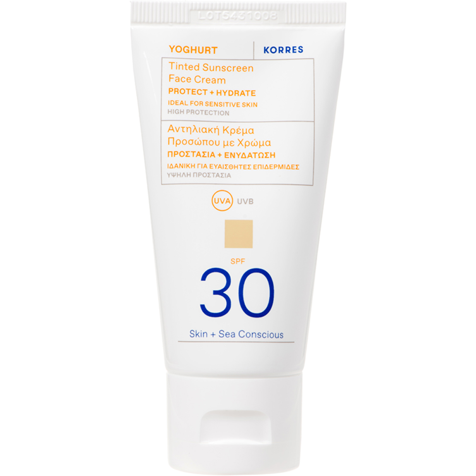 Yoghurt Tinted Sunscreen Face Cream SPF30