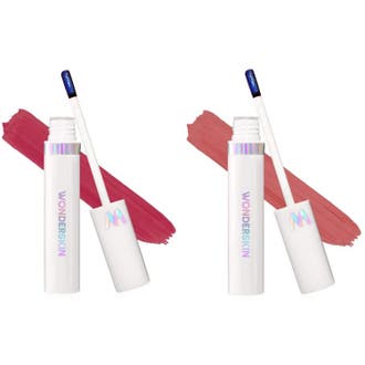 Wonder Blading Lip Stain Masque Toffee & Warm Rose Duo